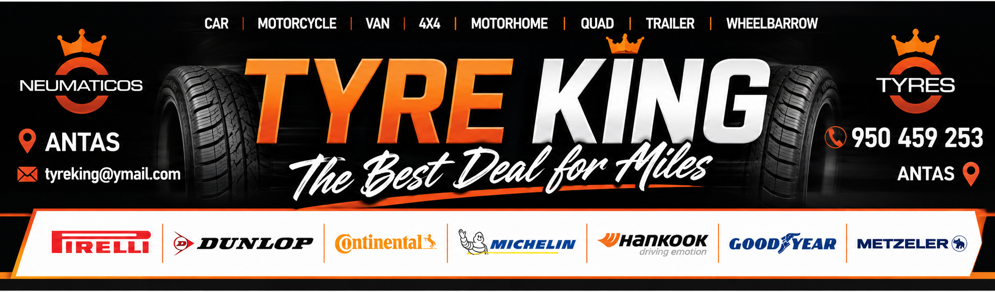 Tyre King — The Best Deal for Miles